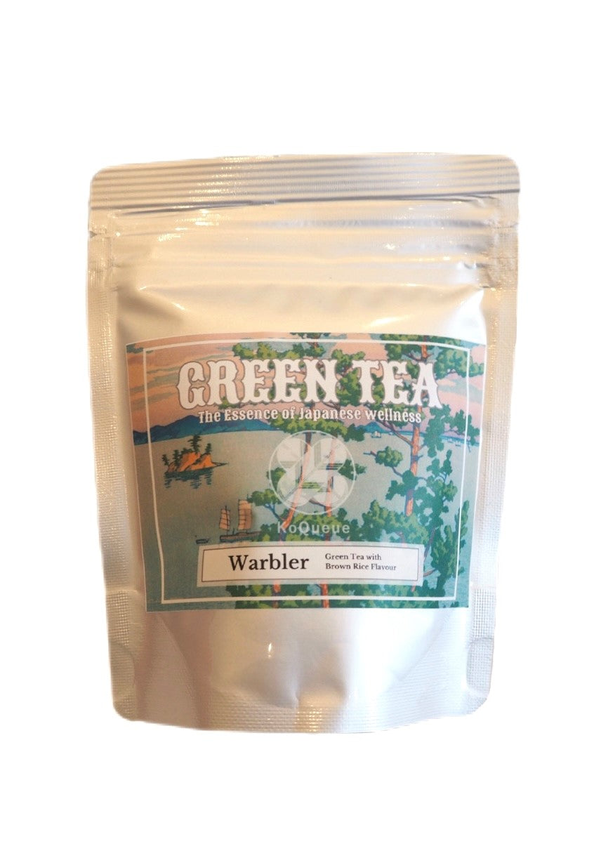 Warbler ~green tea with brown rice flavour~/ 玄米茶 (50g)